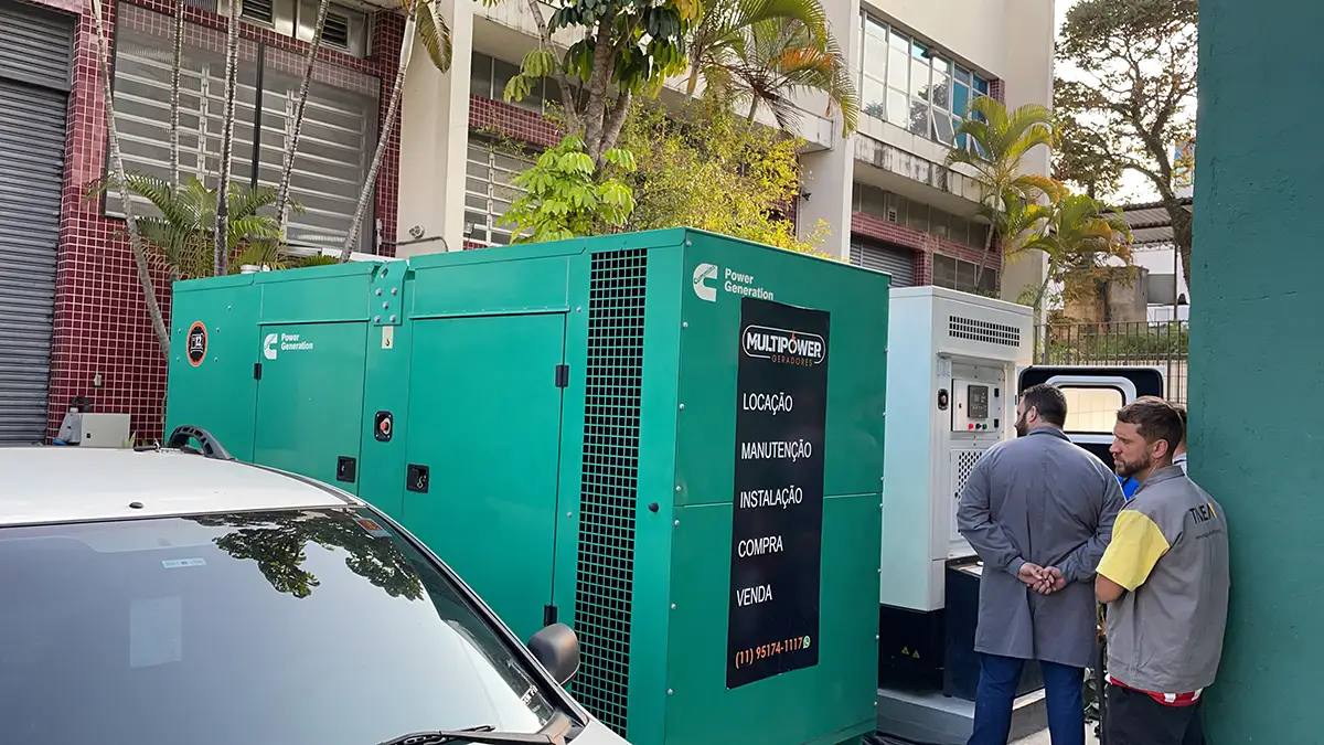 Manutenção de geradores